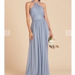 Birdy grey dusty blue dress